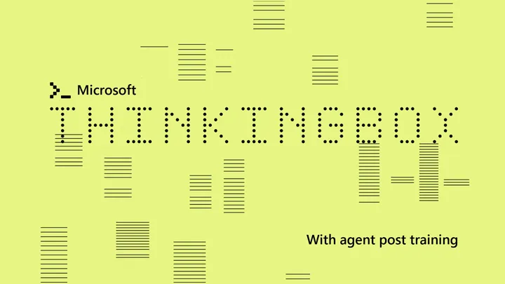 Image: huggingface.co Turning Database Grading into RL Rewards: Post-Training Agents with ThinkingBox